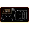 bivvy spec r series 2 man xl bivvy