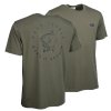 nash tricko make it happen carp logo t shirt green