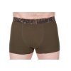 fox trenyrky boxer shorts khaki black 2 ks