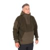 fox bunda olive sherpa hybrid jacket (2)