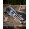 Fox Sada Příborů Black Stainless Cutlery Set