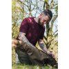 korda tricko tk digi kamo tee burgundy (4)