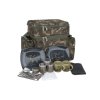 camolite 2 man cooler bag angled with contents