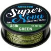 Kryston pletené šňůrky - Super Nova solid braid zelený 25lb 20m