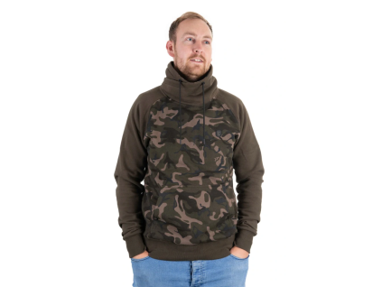 vyr 15687 khaki camo high neck front