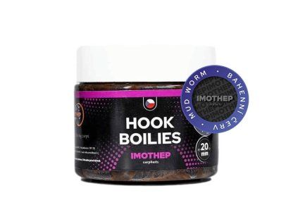 Dipované boilies bahenní červ. (Průměr Průměr 24mm)