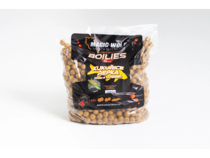 Magic Wolf boilies Kukuřice/Řepka 5kg (Průměr Průměr 24mm)