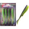 vyr 16088 wild devil baits smart shad purple chartreuse pro guiding gummifisch softlure gummik der