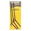 vyr 16711 Graff Prujezd zahnuty 15 cm Cerny 3ks