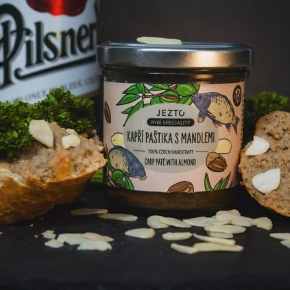 Kapří paštika - Mandle 125g