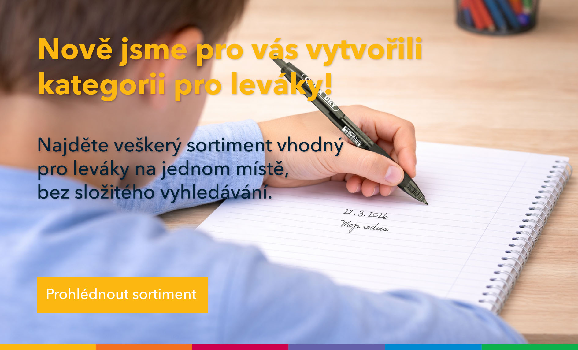 Nová kategorie pro leváky!