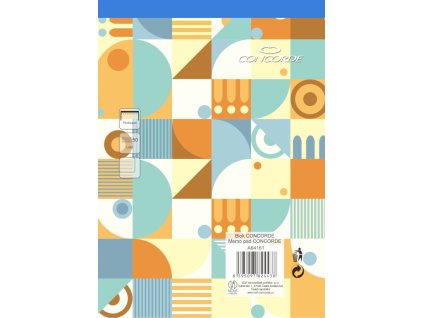Blok CONCORDE A4, 50 listů -  čistý