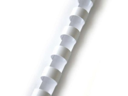 Plastove-hrbety-Fellowes-10 mm-bílé-100 ks