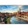 Kalendář Český Krumlov nástěnný 2027 na šířku