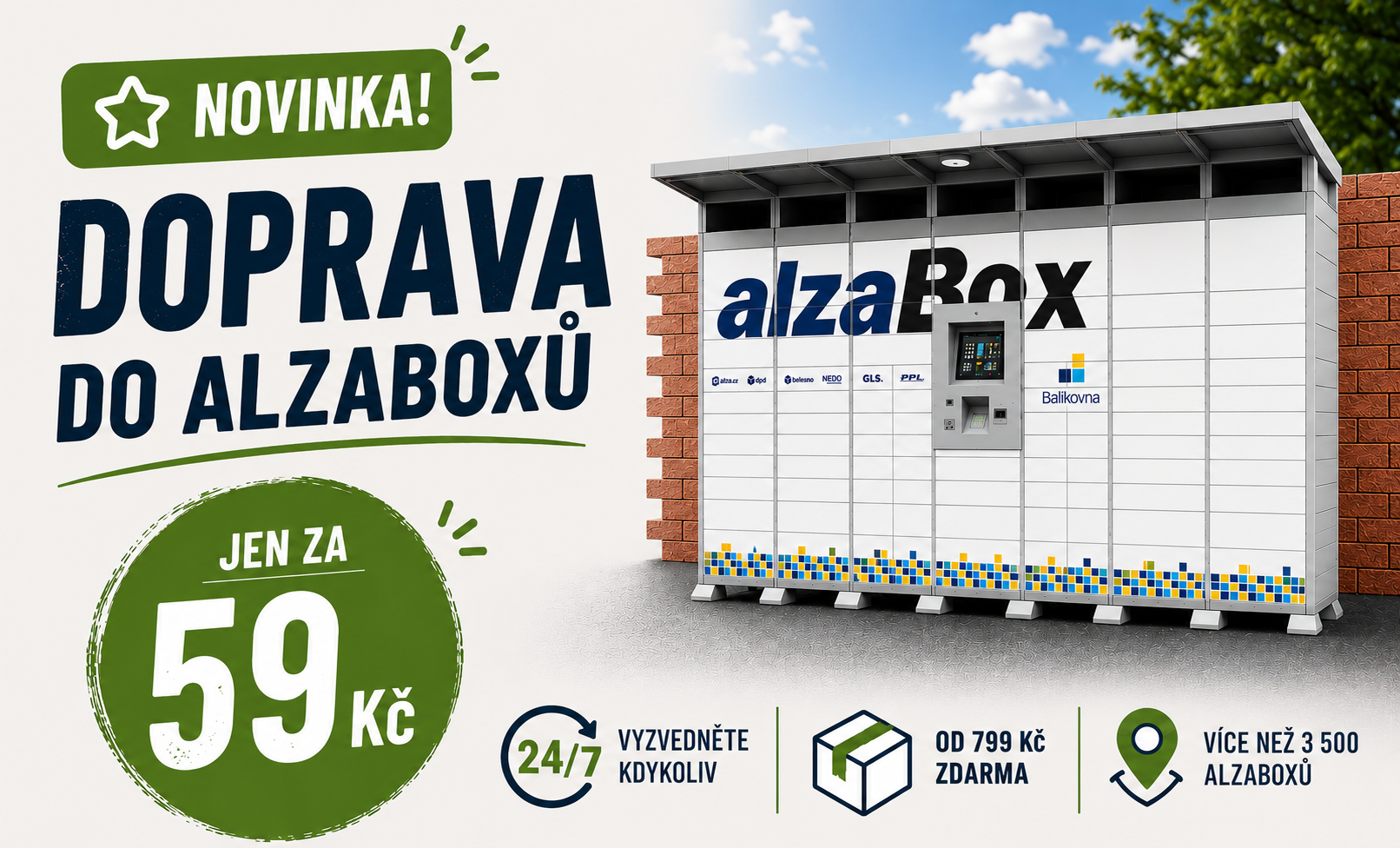 Doprava do Alzaboxů
