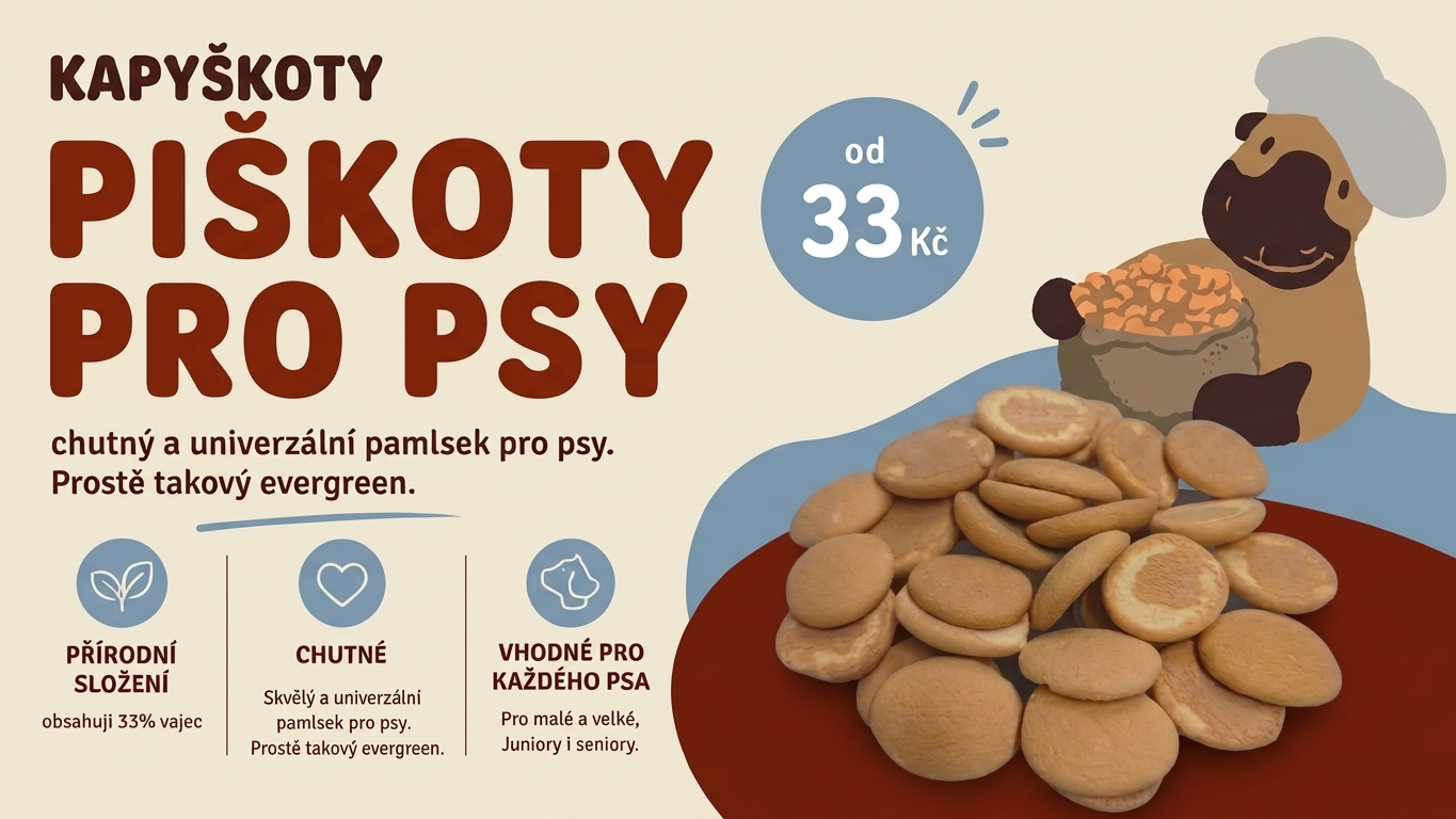 Piškoty pro psy za super cenu