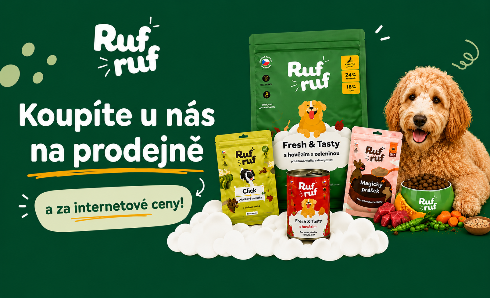RufRuf granule za internetové ceny