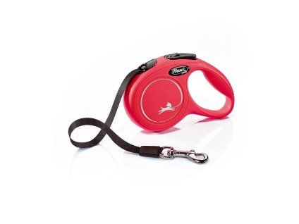 Flexi classic červené S 5 m