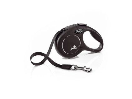 Flexi classic XS černé 3 m