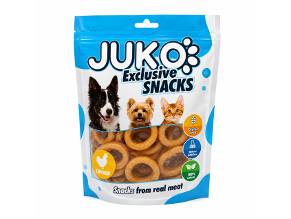 Chicken & pumpkin Ring JUKO Snacks 250 g