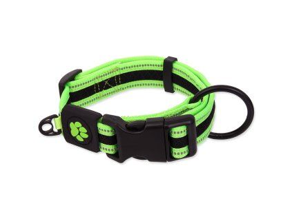 Obojek Active Dog Fluffy L limetka 3,2x39-59 cm