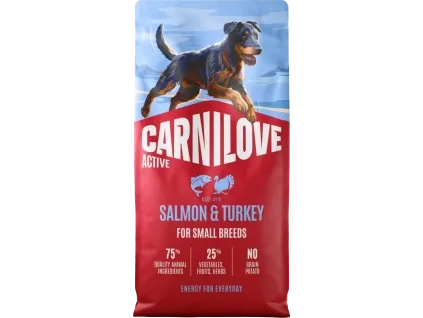 Carnilove active losos & krůta small breed 12 kg