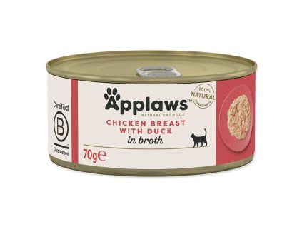 Applaws konzerva kuřecí kachní 70 g