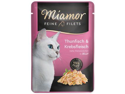 Miamor feine filets kuřecí tuňák krab 100 g