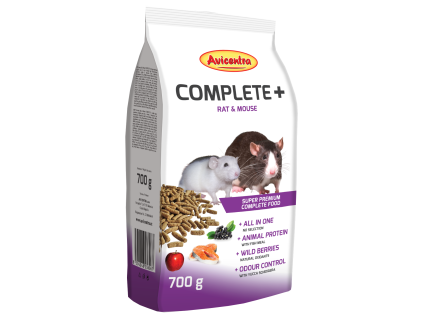 Avicentra complete malý hlodavec 700 g