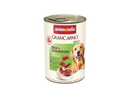 GranCarno hovězí kachní srdce 400 g