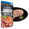 belcando junior kuřecí s mrkví 125 g uvnitř
