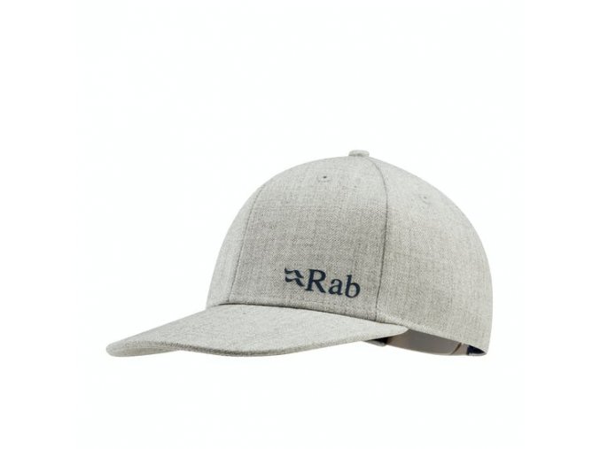 RAB Flatiron Logo Cap Grey Marl KŠILTOVKA