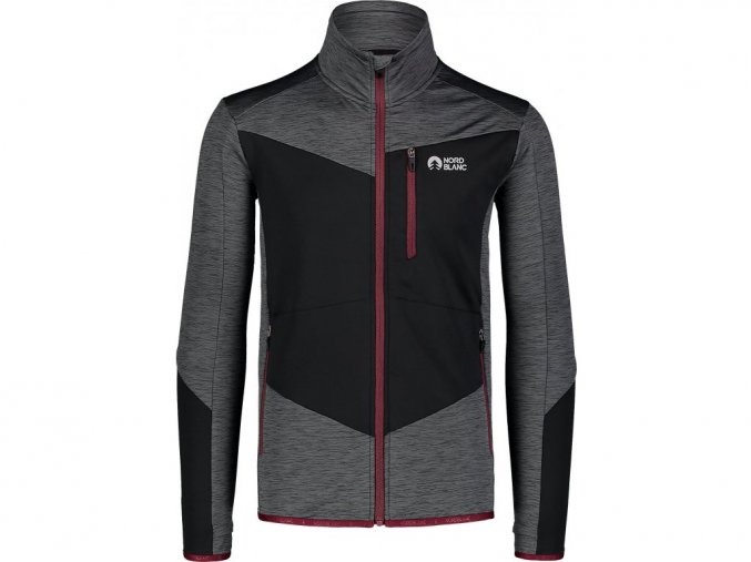NORD BLANC MISSION POWERFLEECOVÁ MIKINA black