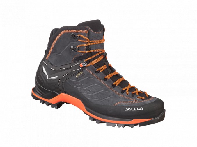 SALEWA MS MTN TRAINER MID GTX ASPHALT/FLUO ORANGE