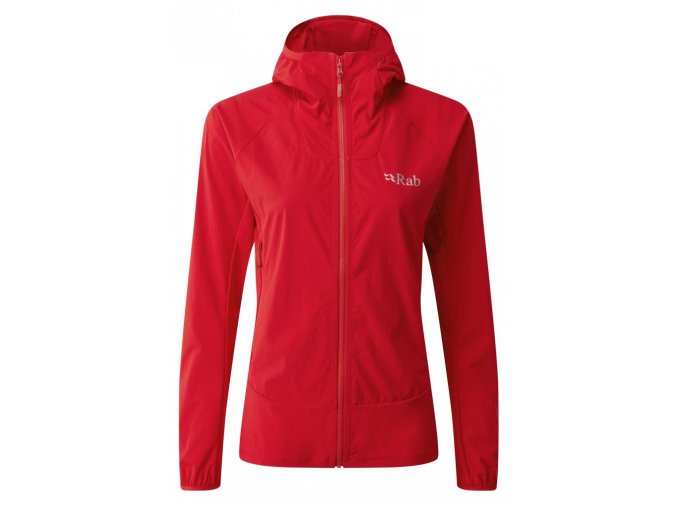 Womens Borealis Jacket Ruby