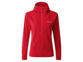 Womens Borealis Jacket Ruby