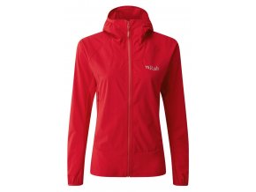 Womens Borealis Jacket Ruby