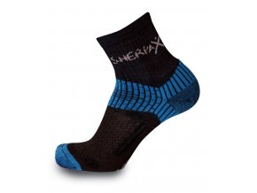SHERPAX MISTI black-blue športové termo ponožky