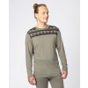 720817 Aztec Merino Wool Crew SAGE MODEL 1 Bula