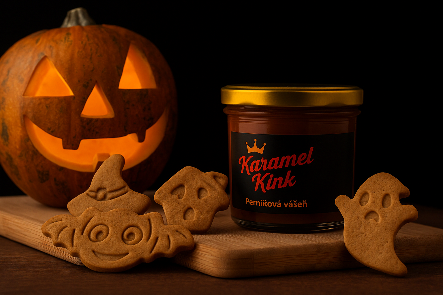 Karamel Kink Perníková vášeň a Mořský flirt připravené k namáčení perníčků