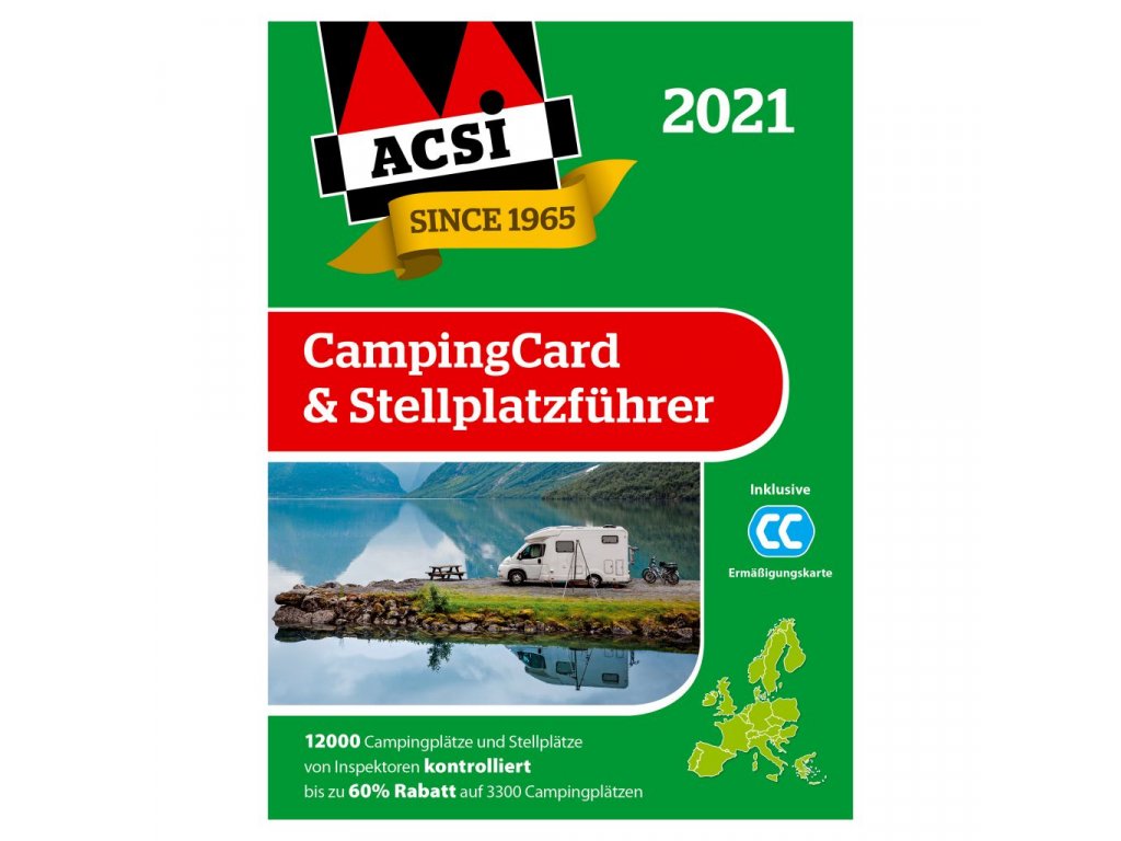 Průvodce ACSI CampingCard & Campsite