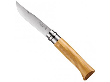 Zavírací nůž č. 8 olivové dřevo