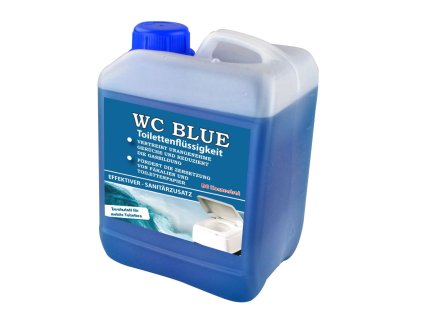 Sanitární koncentrát WC modrá (obsah 2,5 l)