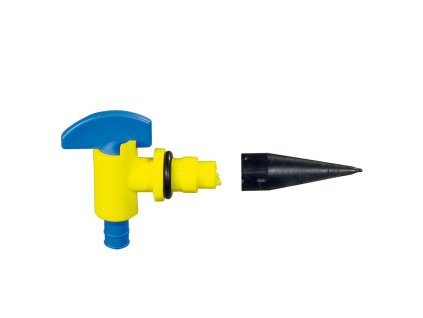 Výfukový ventil (Rozměry (D x Š x V) 121 × 18 × 118 mm)