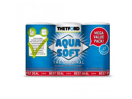 papír Aqua Soft 6 Pack