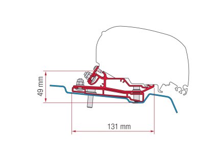 Adapter Ford Transit