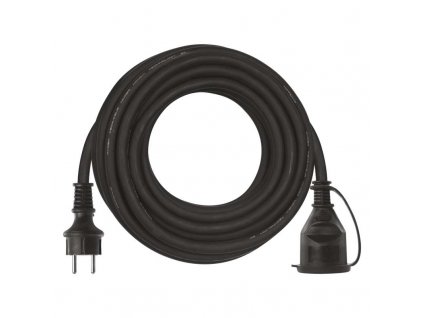 Prodlužovací kabel gumový – spojka, 10m, 3× 1,5mm2