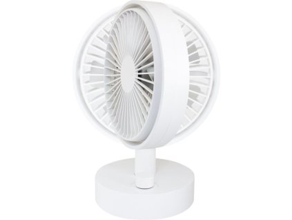 Stolní ventilátor s baterií a oscilací