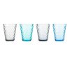 Sklenice set Diamond (Barva barevné, Druh nádobí sklenka na pití, sada 4er)