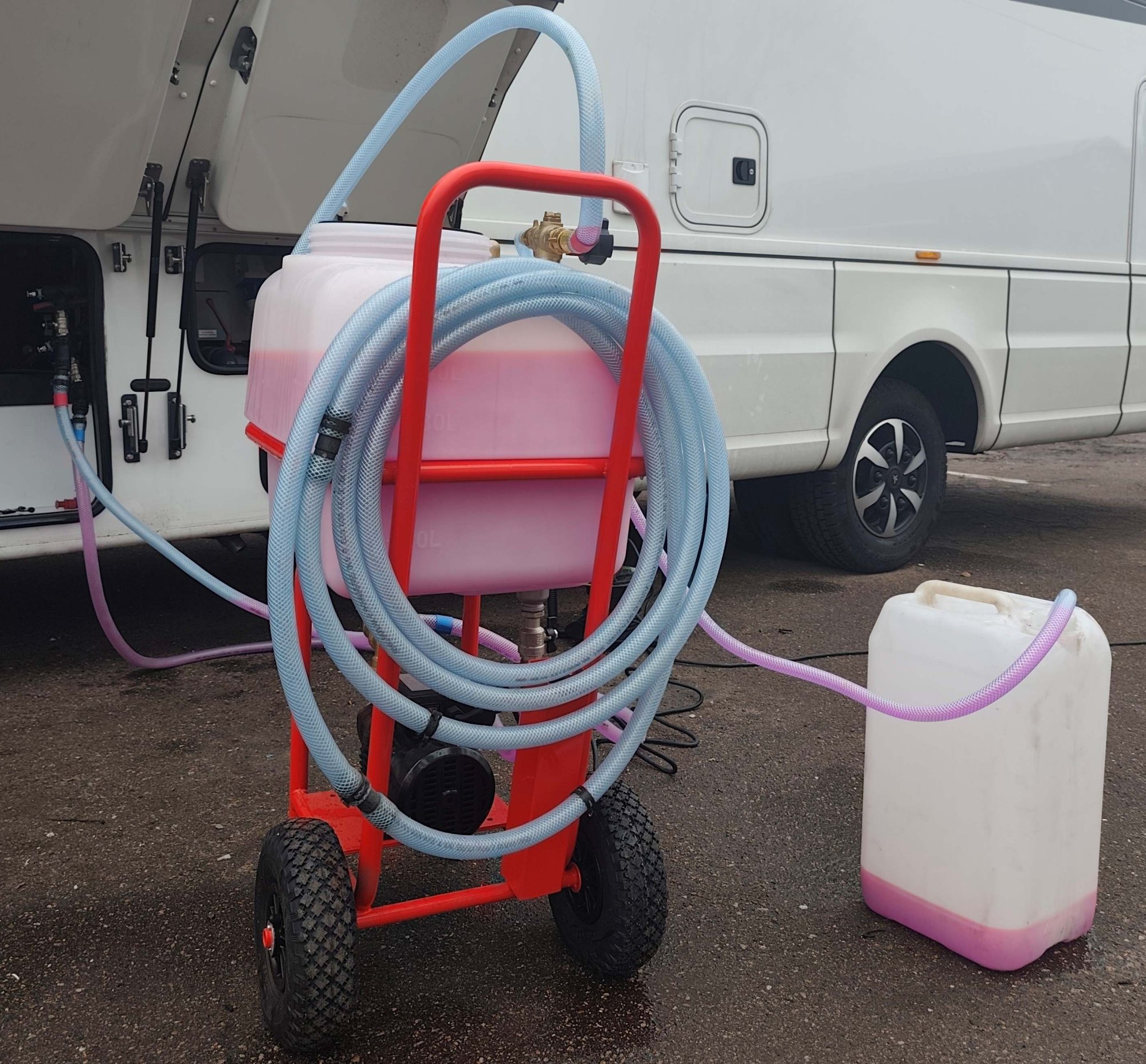 Výměna tekutiny Alde